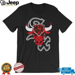 Chicago Bulls and Bears Mashup Shirt