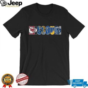 Chiefs, Cardinals, Royals, and Blues Logo Shirt Chiefs, Cardinals, Royals, and Blues Logo Shirt