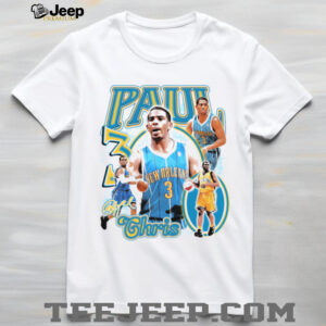 Chris Paul New Orleans Hornets Vintage Style T Shirt Chris Paul New Orleans Hornets Vintage Style T Shirt
