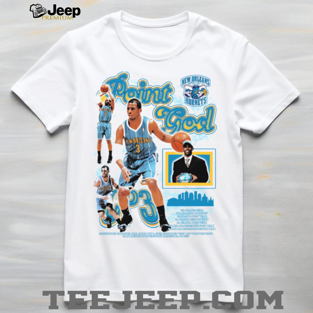 Chris Paul Point God New Orleans Hornets Vintage T shirt Chris Paul Point God New Orleans Hornets Vintage T shirt
