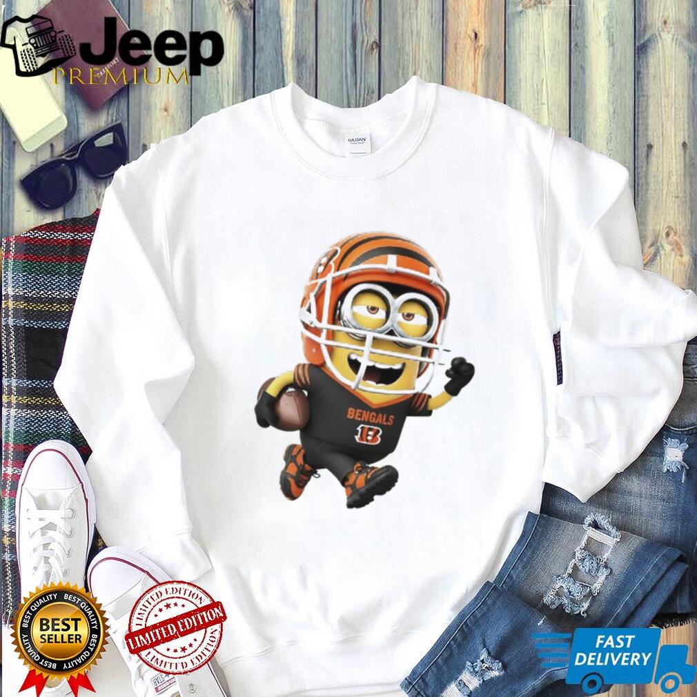 Cincinnati Bengals Minion Football T Shirt Cincinnati Bengals Minion Football T Shirt