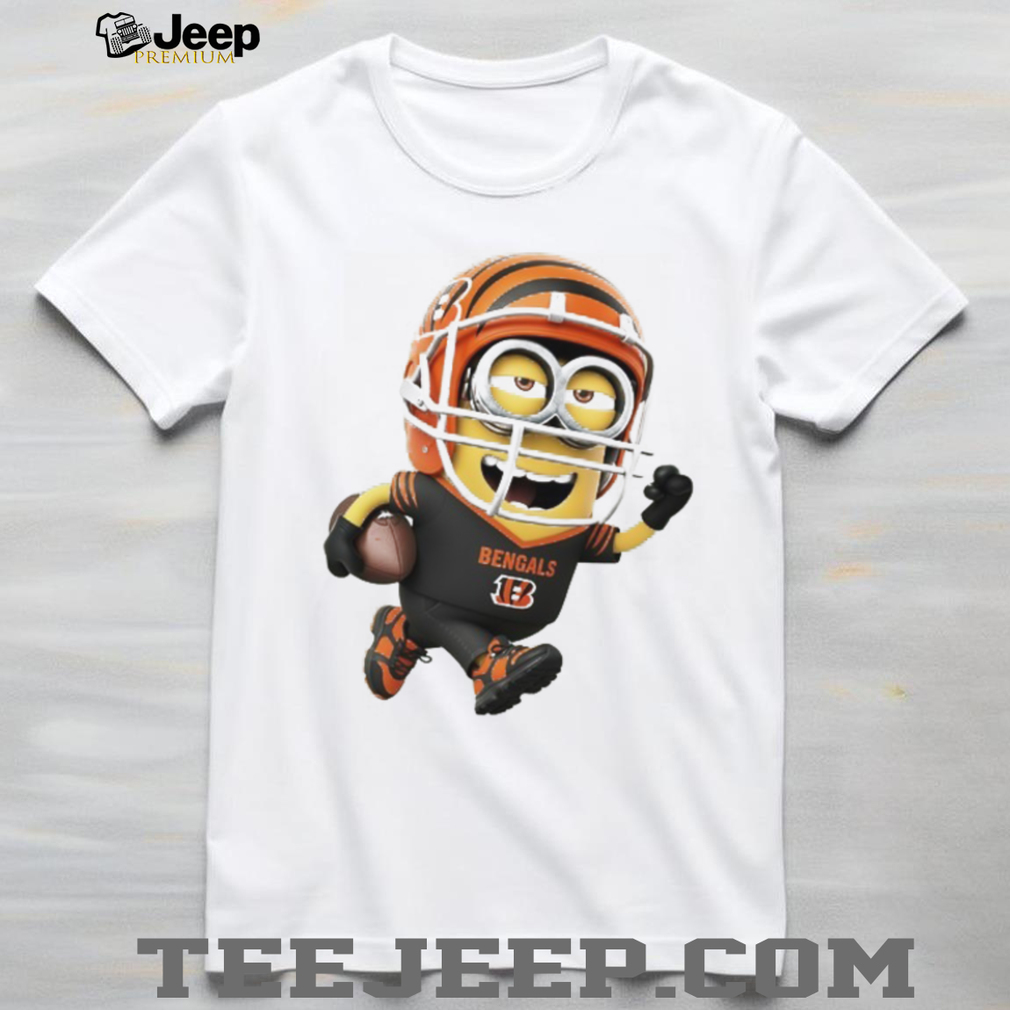 Cincinnati Bengals Minion Football T Shirt Cincinnati Bengals Minion Football T Shirt