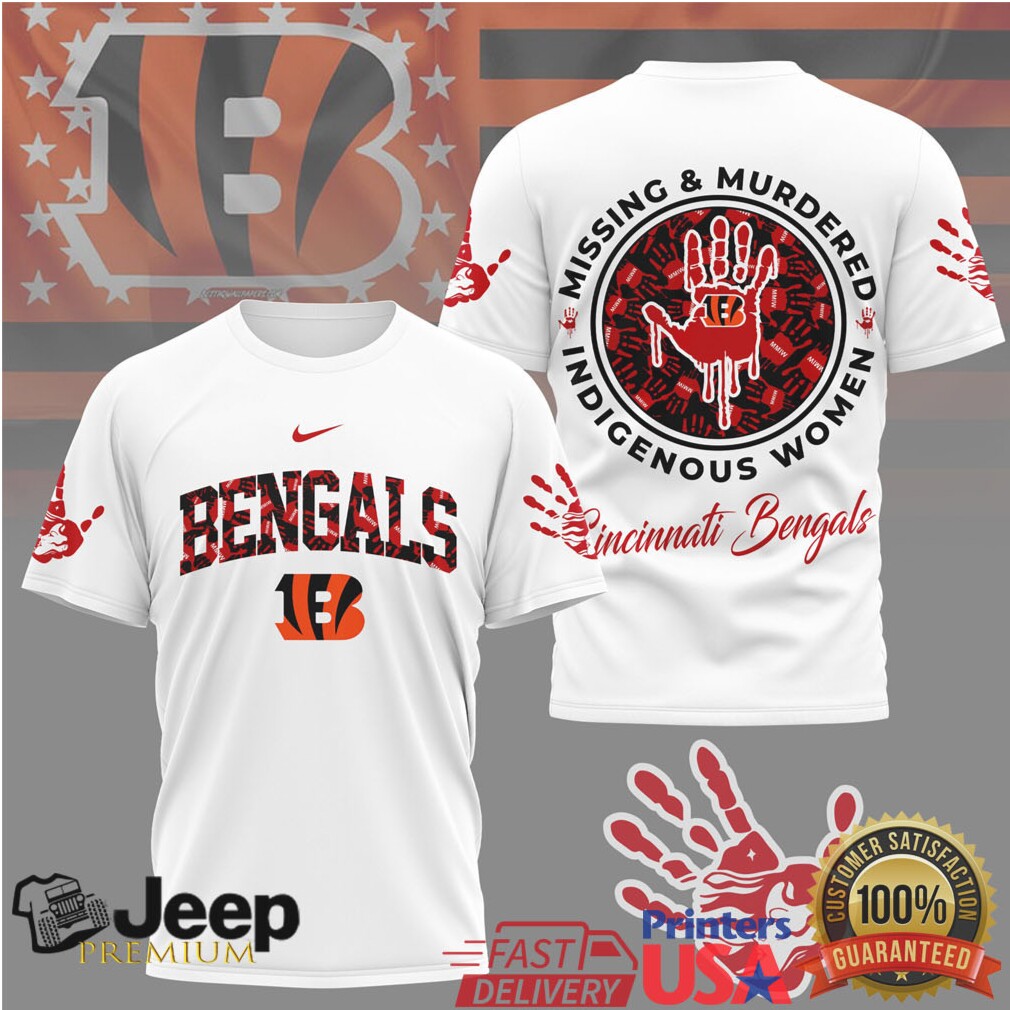 Cincinnati Bengals Official NFL MMIW Awareness Shirt Cincinnati Bengals Official NFL MMIW Awareness Shirt
