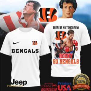 Cincinnati Bengals Official NFL Rocky 3D Shirt