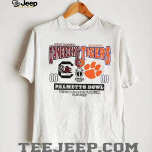 Clemson Tiger Paw vs South Carolina Gamecocks Football Palmetto Bowl Champions 2025 Williams Brice Stadium shirt