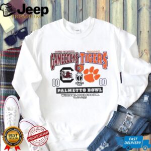 Clemson Tiger Paw vs South Carolina Gamecocks Football Palmetto Bowl Champions 2025 Williams Brice Stadium shirt