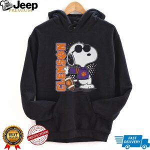 Clemson Tigers Official Peanuts Snoopy T Shirt