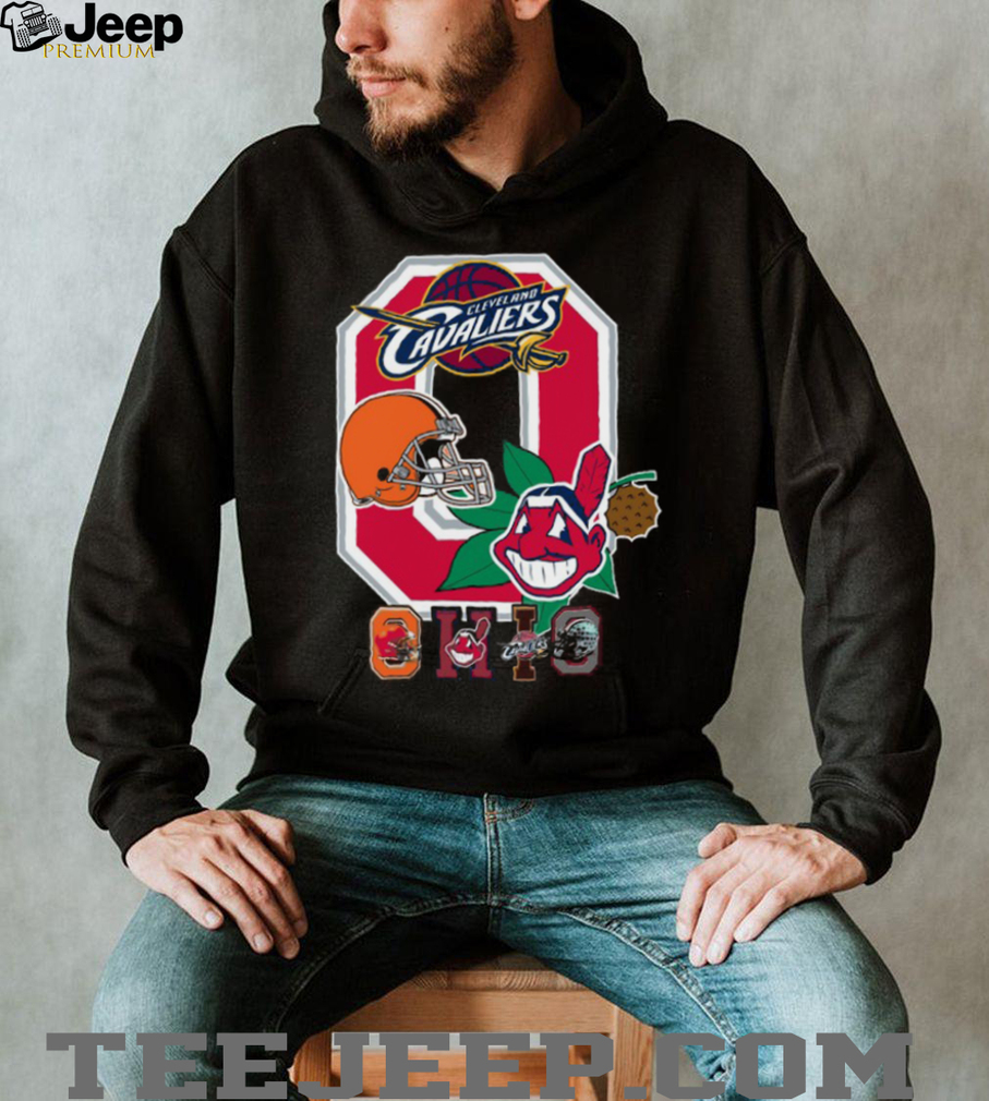 Cleveland Browns, Indians, & Cavaliers Sports Fan T Shirt Cleveland Browns, Indians, & Cavaliers Sports Fan T Shirt