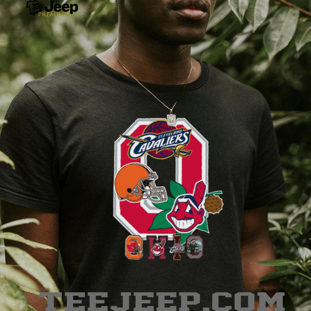 Cleveland Browns, Indians, & Cavaliers Sports Fan T Shirt Cleveland Browns, Indians, & Cavaliers Sports Fan T Shirt