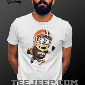 Cleveland Browns Minions Despicable Me Football T Shirt