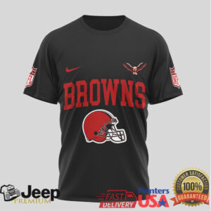 Cleveland Browns Official NFL Rush 3D Shirt