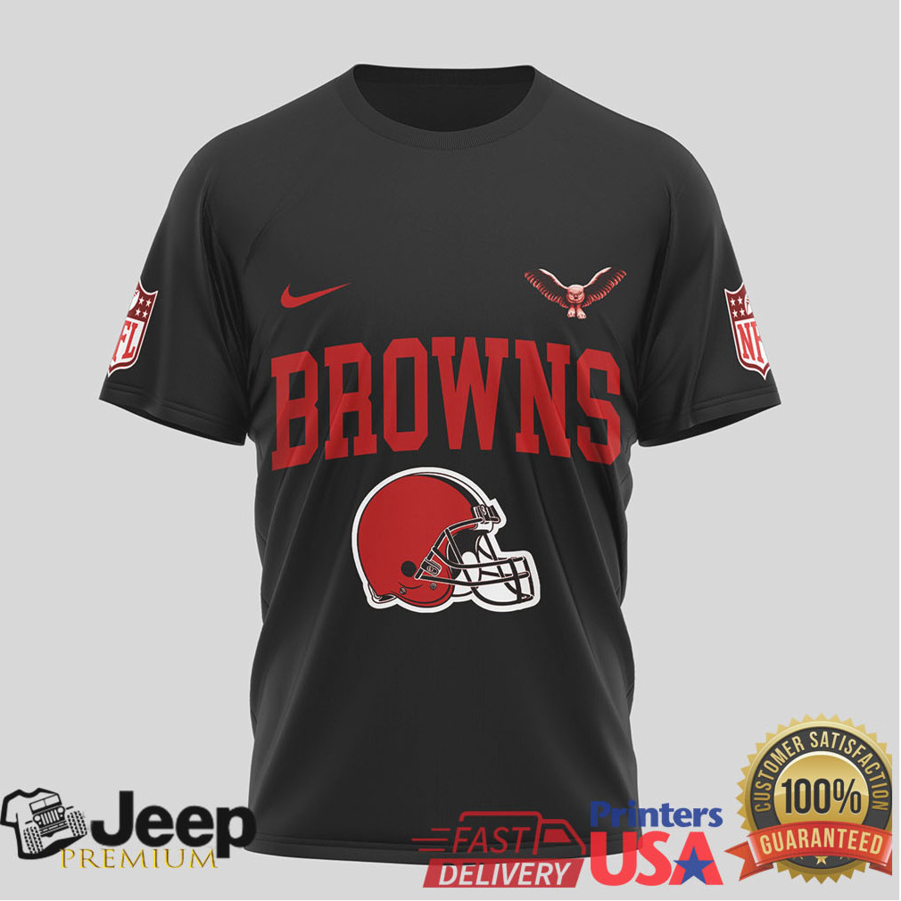 Cleveland Browns Official NFL Rush 3D Shirt Cleveland Browns Official NFL Rush 3D Shirt