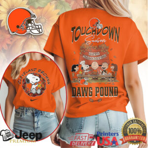Cleveland Browns Official NFL Touchdown Season Shirt