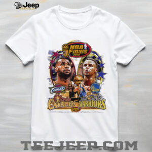 Cleveland Cavaliers vs. Golden State Warriors Retro T Shirt Cleveland Cavaliers vs. Golden State Warriors Retro T Shirt