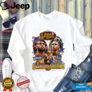 Cleveland Cavaliers vs. Golden State Warriors Retro T Shirt