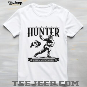 Colorado’s 2024 Heisman Trophy Travis Hunter shirt