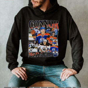 Connor McDavid Edmonton Oilers Vintage Graphic T Shirt