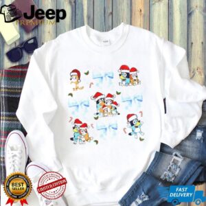 Coquette Blue dog this episode of Bluey is called snowman Christmas shirt