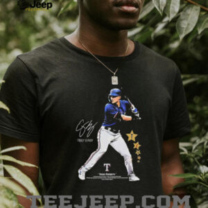 Corey Seager Texas Rangers Graphic Vintage Signature T Shirt