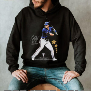 Corey Seager Texas Rangers Graphic Vintage Signature T Shirt