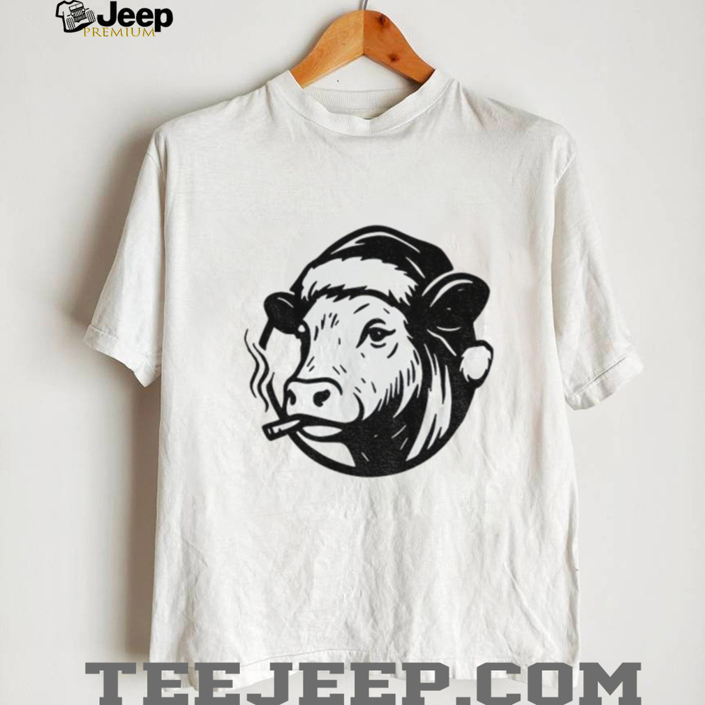 Cow Santa hat Bah Humbug Merry Christmas shirt Cow Santa hat Bah Humbug Merry Christmas shirt