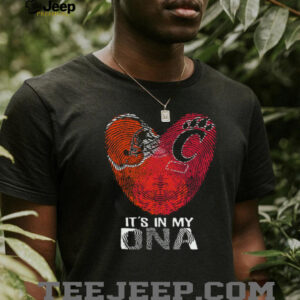 Custom Cincinnati Football Helmet & Paw Print Shirt