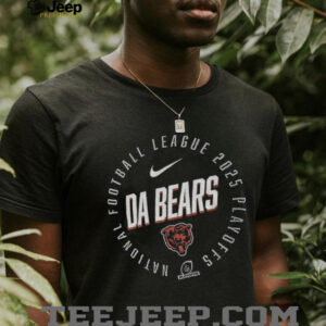 Da Bears National Football League 2025 Playoffs Chicago Bears Football shirt Da Bears National Football League 2025 Playoffs Chicago Bears Football shirt