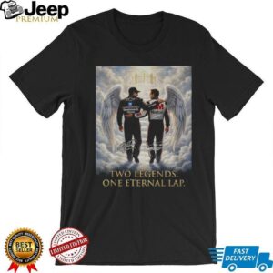 Dale Earnhardt Sr. vs Dale Earnhardt Jr. two legends one eternal lap signatures shirt Dale Earnhardt Sr. vs Dale Earnhardt Jr. two legends one eternal lap signatures shirt