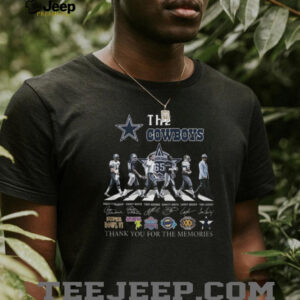 Dallas Cowboys Abbey Road Signatures T Shirt