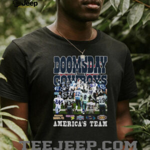 Dallas Cowboys Doomsday Cowboys America's Team Super Bowl Commemorative T Shirt