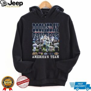 Dallas Cowboys Doomsday Cowboys America's Team Super Bowl Commemorative T Shirt