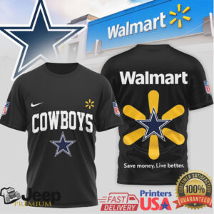 Dallas Cowboys Official NFL Walmart 3D Shirt