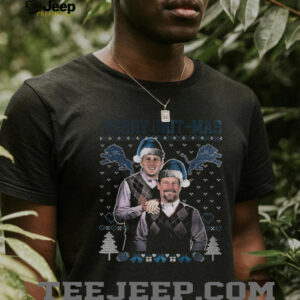 Dan Campbell Jared Goff Merry Grit Mas Detroit Lions Christmas shirt