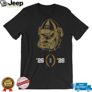 Dawgs Georgia Bulldogs Football 2025 26 College Football Playoff shirt Dawgs Georgia Bulldogs Football 2025 26 College Football Playoff shirt