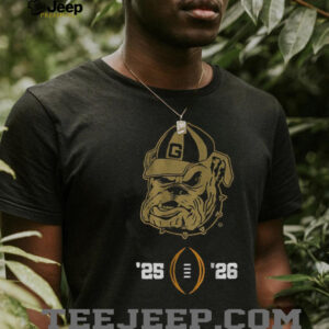 Dawgs Georgia Bulldogs Football 2025 26 College Football Playoff shirt