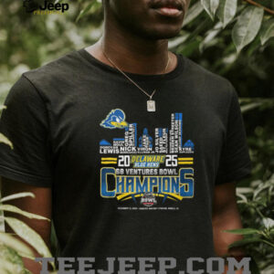 Delaware Blue Hens 2025 68 Ventures Bowl Champions T shirt