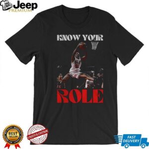 Dennis Rodman Chicago Bulls Basketball know your Role shirt Dennis Rodman Chicago Bulls Basketball know your Role shirt