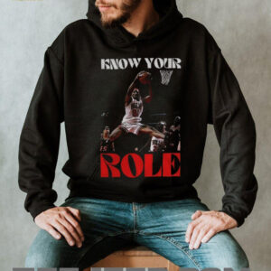 Dennis Rodman Chicago Bulls Basketball know your Role shirt
