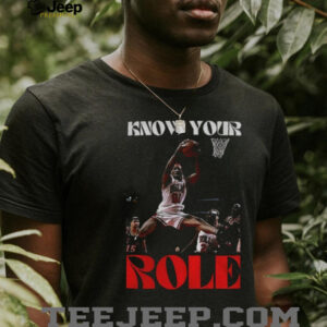 Dennis Rodman Chicago Bulls Basketball know your Role shirt