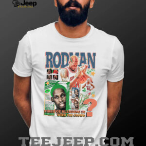 Dennis Rodman t shirt