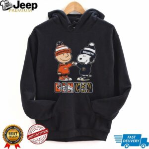 Denver Broncos & Nuggets Charlie Brown and Snoopy Fan T Shirt