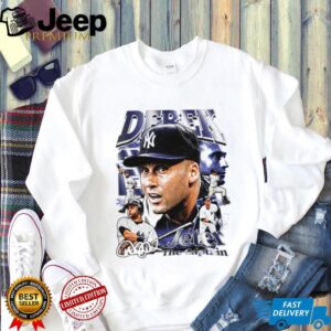 Derek Jeter The Captain 90s Vintage Style Graphic T Shirt