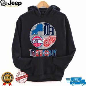 Detroit Football, Baseball, Basketball, and Hockey Gear Shirt Detroit Football, Baseball, Basketball, and Hockey Gear Shirt