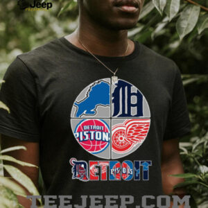 Detroit Football, Baseball, Basketball, and Hockey Gear Shirt