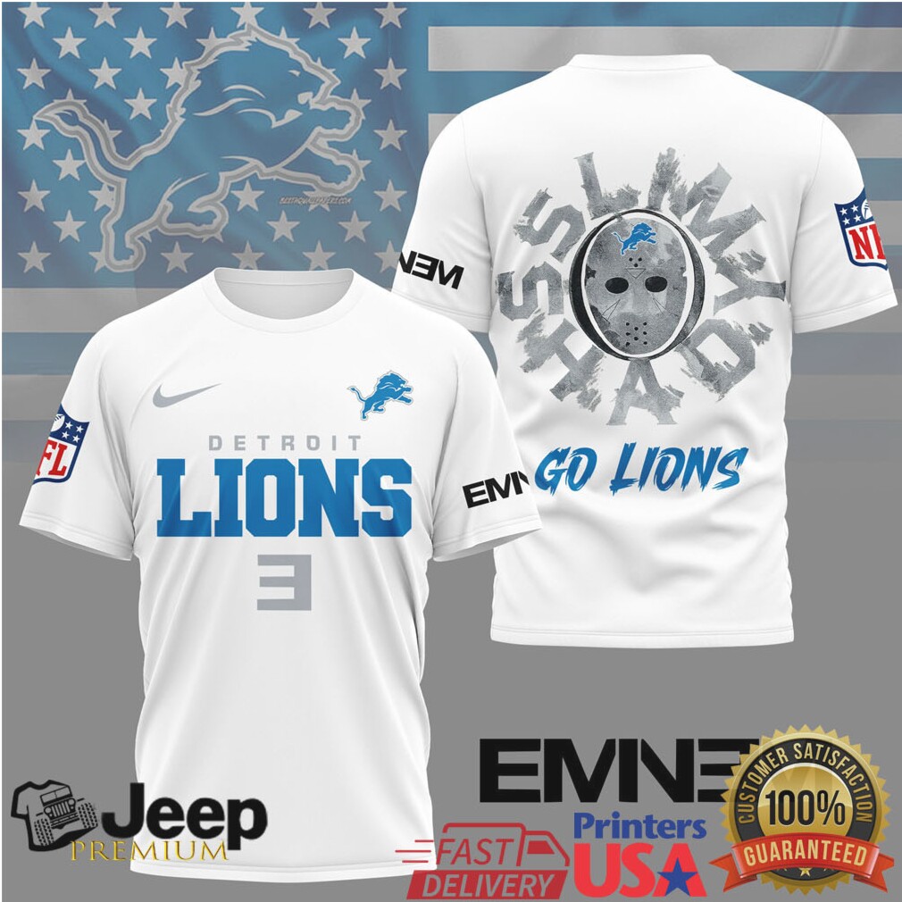 Detroit Lions Official NFL Eminem 3D Sh Detroit Lions Official NFL Eminem 3D Sh