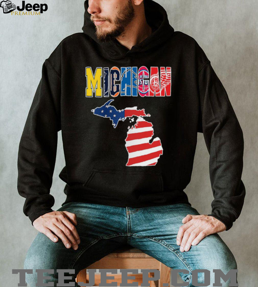 Detroit Sports Fan Michigan Map T Shirt Detroit Sports Fan Michigan Map T Shirt