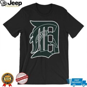 Detroit Tigers Green D Logo T Shirt