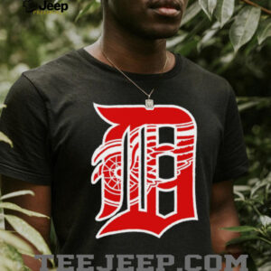 Detroit Tigers x Red Wings Logo Mashup Shirt