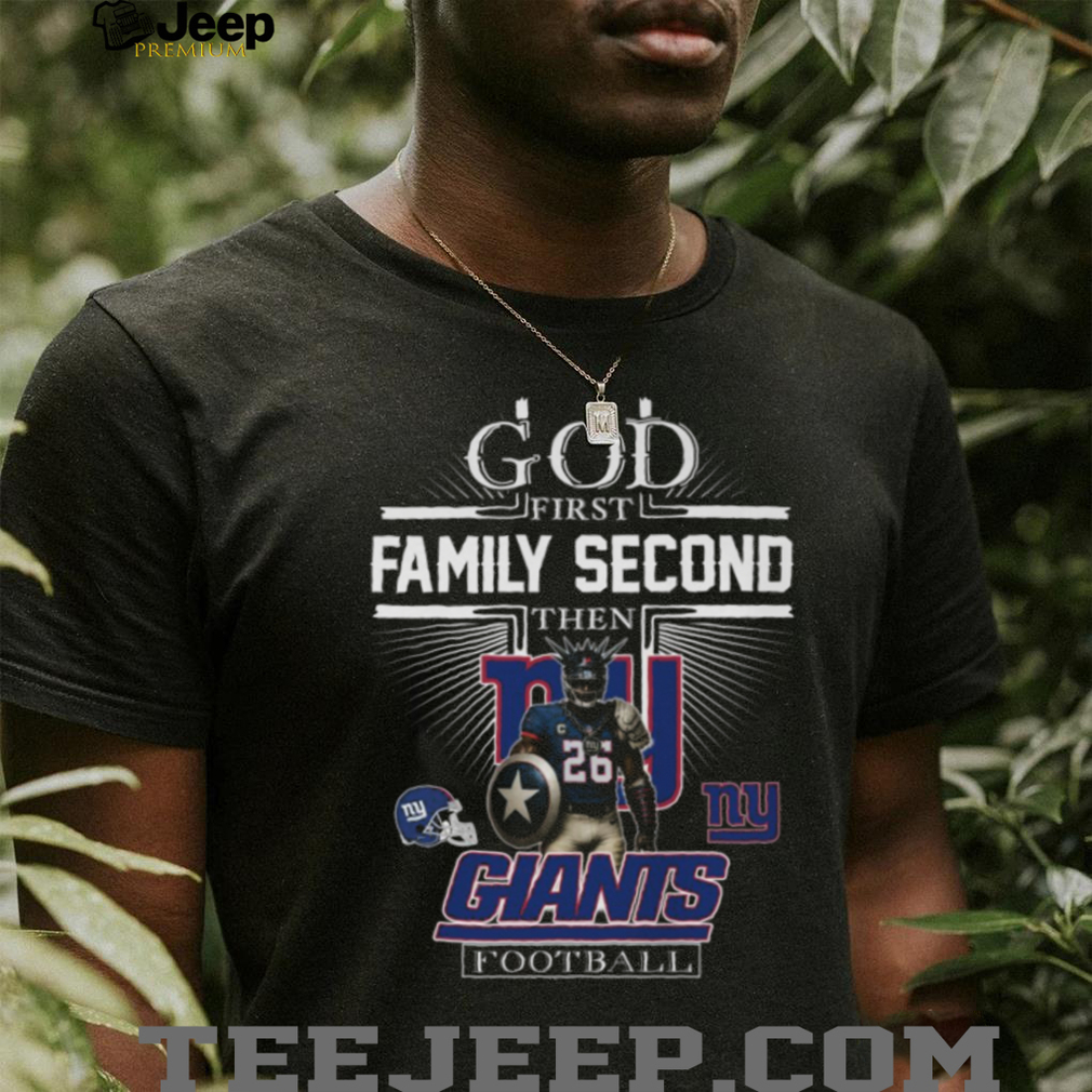 Devin Singletary New York Giants God First, Family Second, Then T Shirt Devin Singletary New York Giants God First, Family Second, Then T Shirt