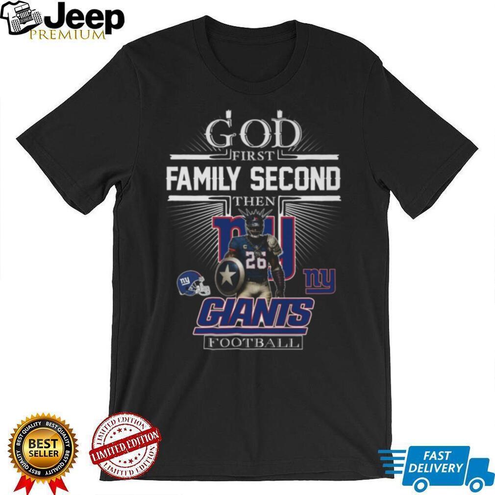 Devin Singletary New York Giants God First, Family Second, Then T Shirt Devin Singletary New York Giants God First, Family Second, Then T Shirt